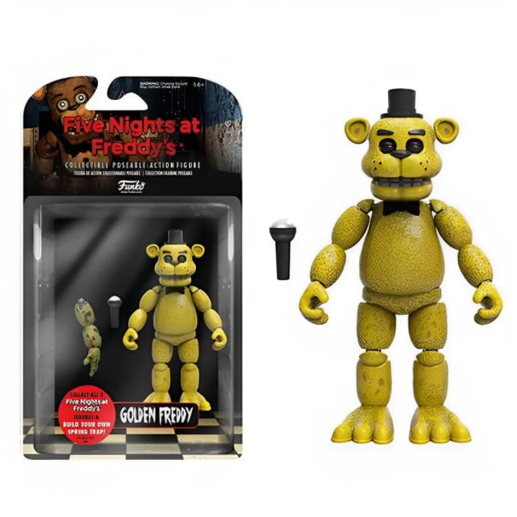 Bonecos Decorativos - FNAF Bonecos Decorativos - FNAF-brin-453 Villa Kids 15CM Golden Freddy 