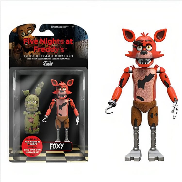 Bonecos Decorativos - FNAF Bonecos Decorativos - FNAF-brin-453 Villa Kids 15CM Foxy 