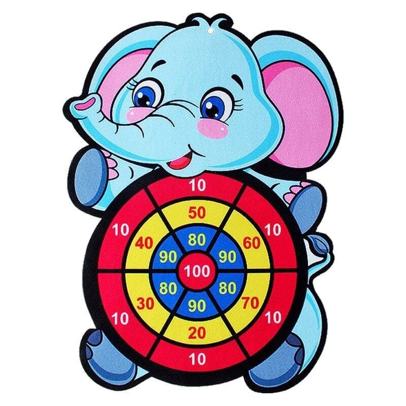 Dartboard - Tiro ao alvo dartboard - brin - 094 VF Villa Kids Elefante 