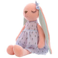 Naninha Coelhinho de Pelúcia - Companhia para seu Bebê dormir Naninha Coelhinho -pel - 187 VF Villa Kids Roxo 35 cm 