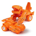 Dino Car Transformer dino-edu-242 VF Villa Kids Laranja 