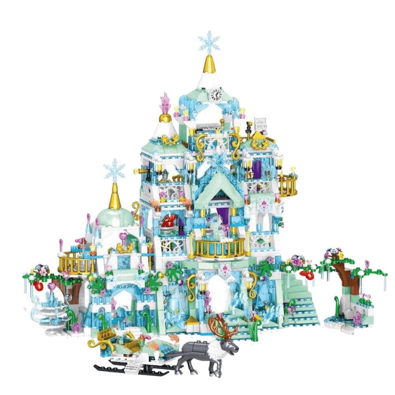 Blocos De Construção Castelo Das Princesas - Para sua Menina Blocos - brin - 027 VF Villa Kids Castelo 1529 Peças 