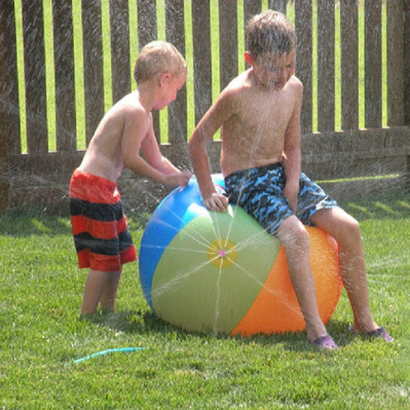 Bola Com Esguicho Para Piscina Pátio Ultra Diversão Bola - brin - 036 VF Villa Kids 