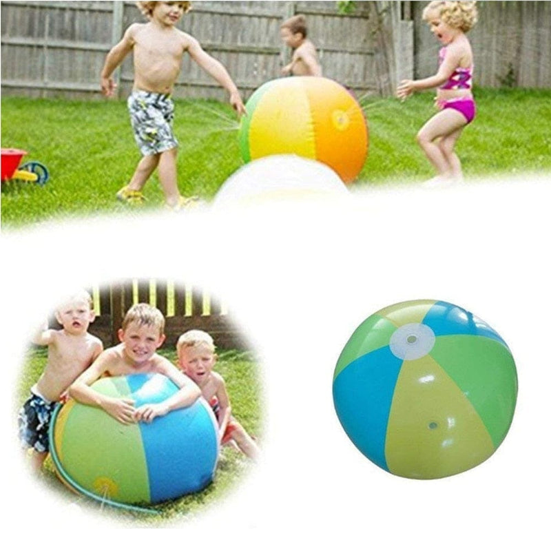 Bola Com Esguicho Para Piscina Pátio Ultra Diversão Bola - brin - 036 VF Villa Kids 