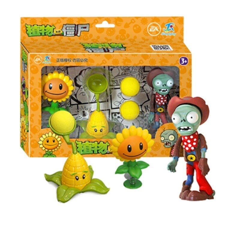 Brinquedos Zumbi Conjunto Plants vs Zumbi Zumbi - brin - 058 VF Villa Kids 