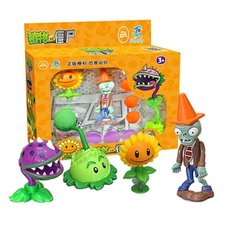 Brinquedos Zumbi Conjunto Plants vs Zumbi Zumbi - brin - 058 VF Villa Kids 