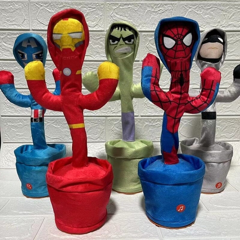 Cante e dance com o Cacto Dançarino da Marvel - O brinquedo divertido para toda a família Cacto Dançarino-bri-307 VF Villa Kids 