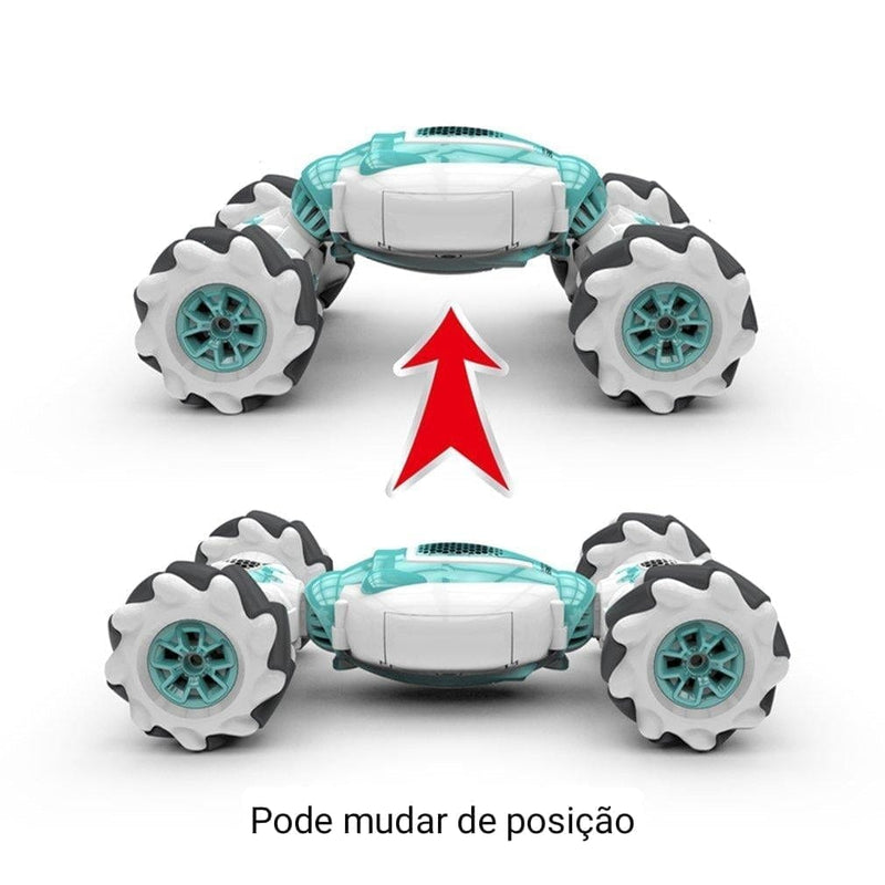 Carro Para Acrobacias Com Controle Inovador - Para Meninos Carro - brin - 075 VF Villa Kids 