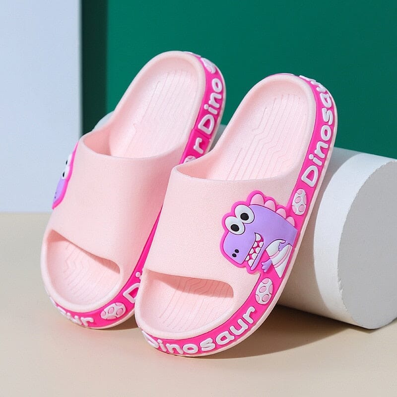 Chinelo Infantil Anti-Derrapante Dino Crocks chinelo-vest-311 VF Villa Kids Rosa 24-25 / 15.5cm 