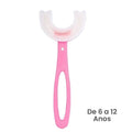 Escova Max 360°® Escova Max - bebe - 105 VF Villa Kids Rosa de 6 a 12 Anos 