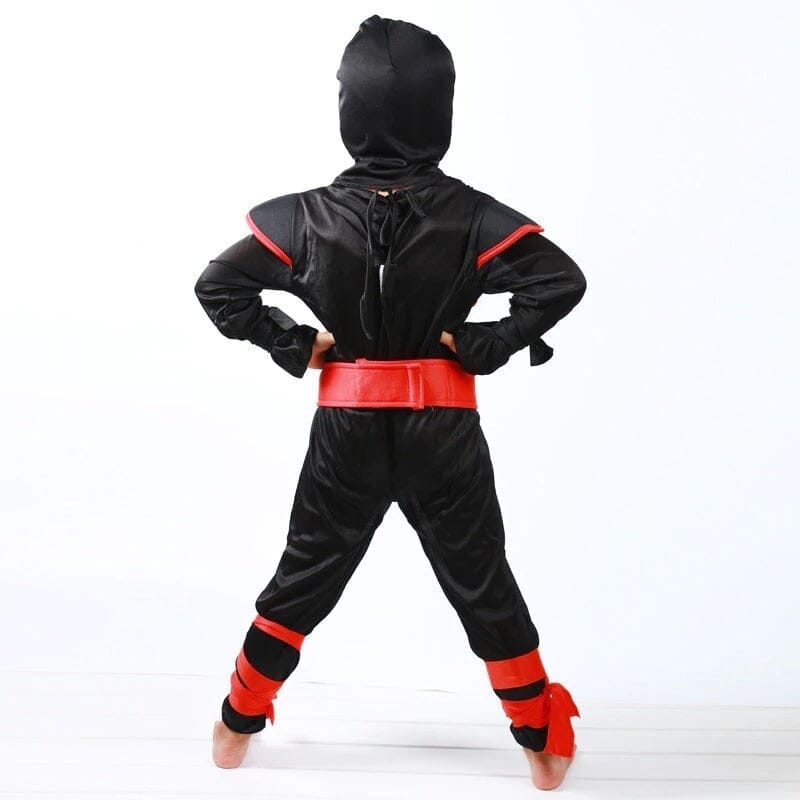 Fantasia Infantil Ninja Black Dragon Cosplay Fantasia Infantil Ninja Black Dragon Cosplay Completo Para Crianças-fan-352 VF Villa Kids 