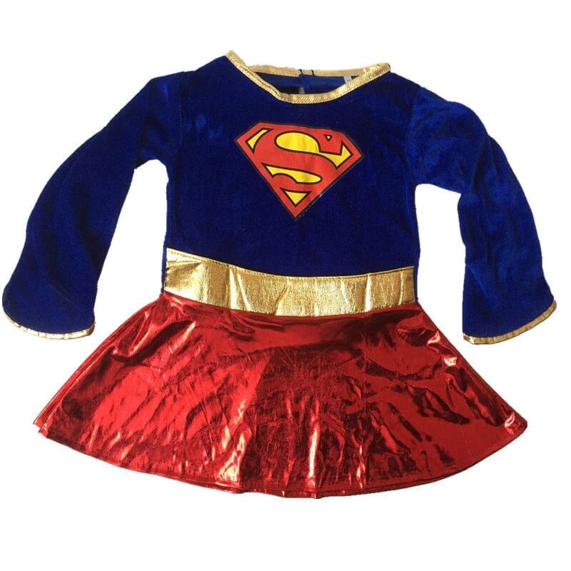 Fantasia Infantil Supergirl Fantasia Infantil Supergirl Cosplay-fan-361 VF Villa Kids 