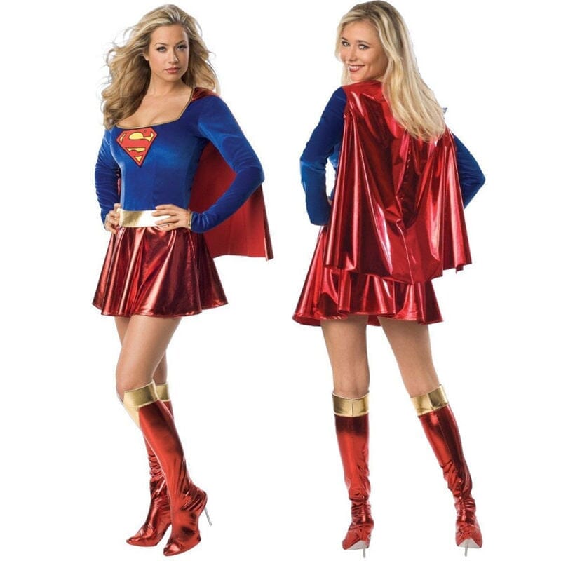 Fantasia Infantil Supergirl Fantasia Infantil Supergirl Cosplay-fan-361 VF Villa Kids PPP ADULTO 