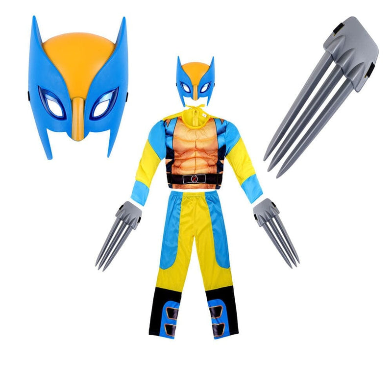 Fantasia Wolverine Infantil com Enchimento Fantasia Wolverine Infantil com Enchimento-fan-351 VF Villa Kids 