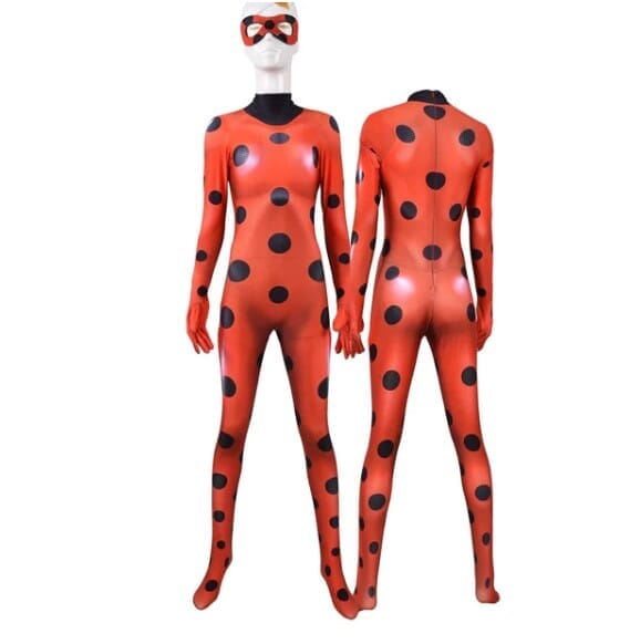 Fantasias Feminina Ladybug Infantil Fantasia Feminina e Masculino Ladybug Cat Noir-fan-343 VF Villa Kids 