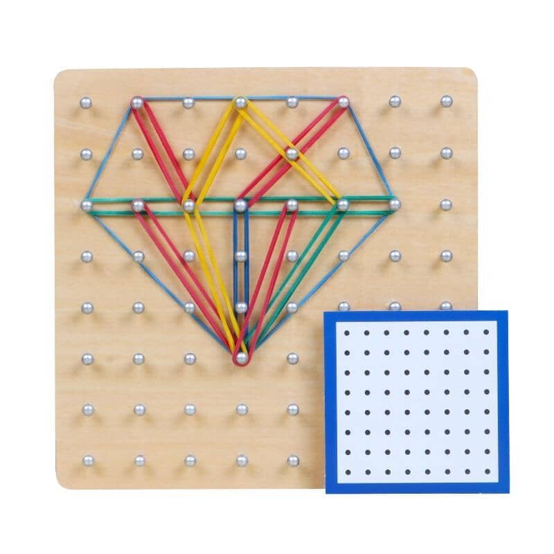 Gráfico Geométrico Montessori - Para Meninos e Meninas Gráfico Geométrico - edu - 123 VF Villa Kids 