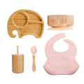 Kit Introdução Elefante Bambu - 5 itens Para Meninos e Meninas Introdução - brin-140 VF Villa Kids Rose 