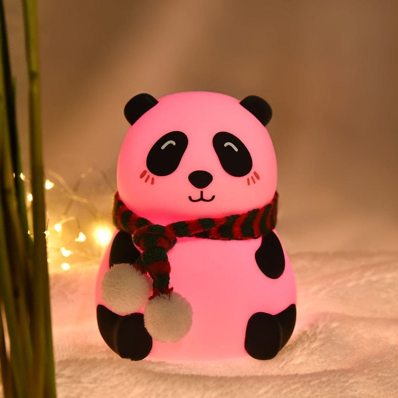 Luminária De Panda Com Led USB Silicone Luminária -brin - 154 VF Villa Kids 