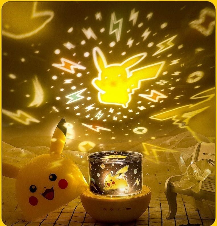 Luminária do Pikachu com Música Original e Controle Remoto Pikachu -brin - 155 VF Villa Kids 