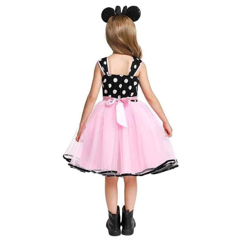 Minnie Mouse Fantasias-fan-253 VF Villa Kids Modelo 3 1 Ano 