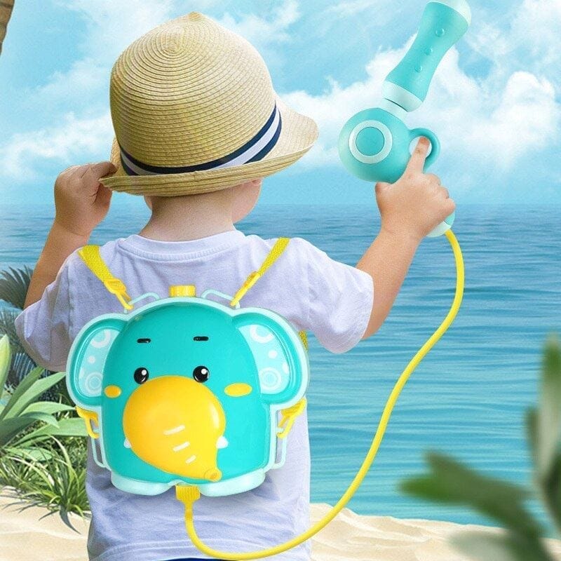 Mochila com Pistola que Esguicha Água - Brinquedos de Praia Mochila com Pistola -brin - 183 VF Villa Kids 