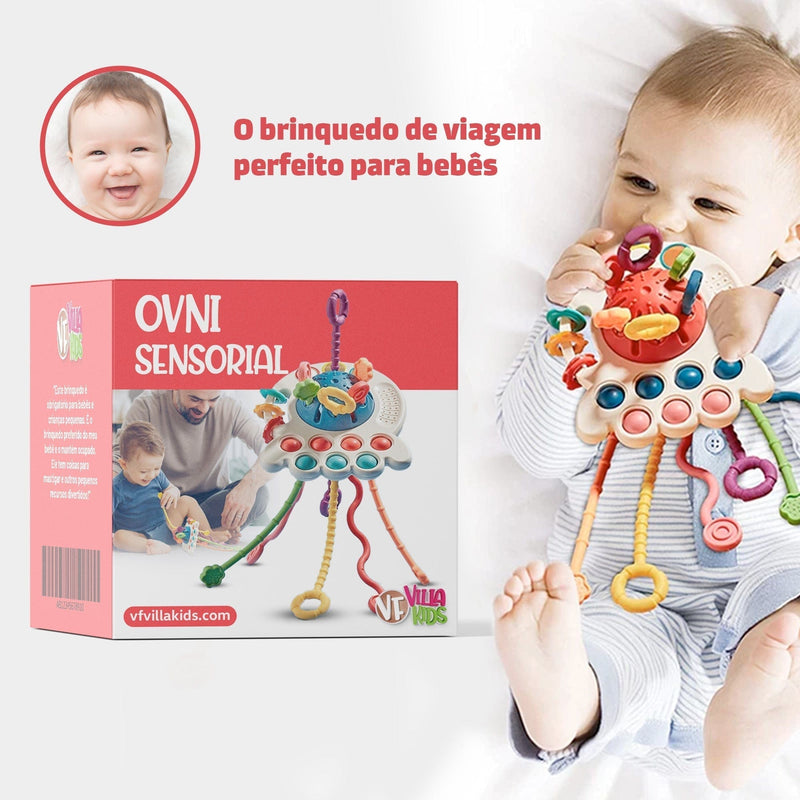 Ovni Sensorial 4 em 1 - Puxador infantil ovni-brin-245 VF Villa Kids 