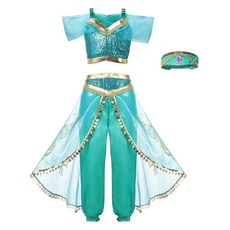 Princesa Jasmine Fantasias-fan-252 VF Villa Kids 2 Anos 