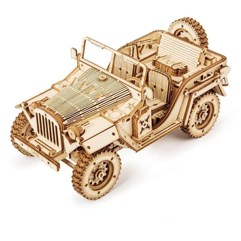 Quebra Cabeça 3D - Desafio Para Você e Seu Filho(a)! QuebraCabeça3D-bri-256 VF Villa Kids Jeep 